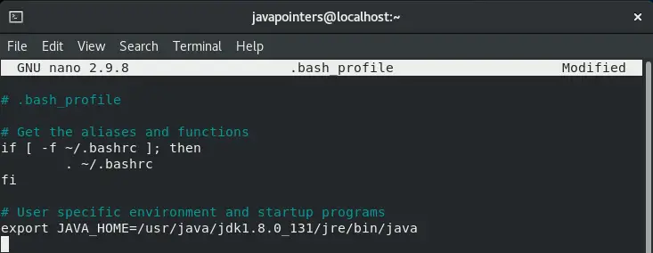 How to Install JDK on CentOS RHEL - JavaPointers