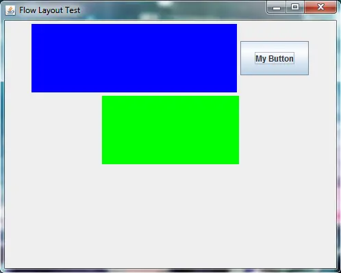 drawing shapes using flowlayout manager java